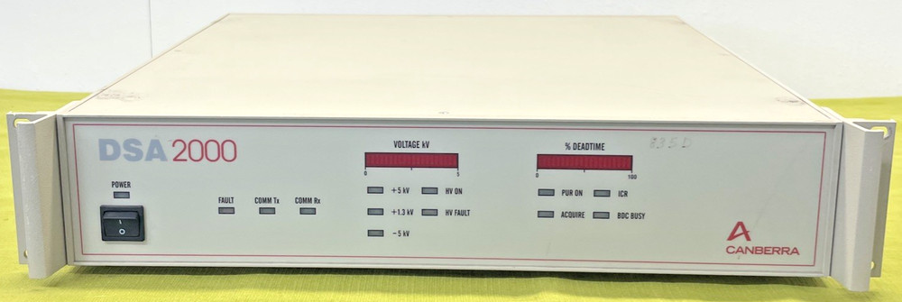 Canberra DSA-2000A Digital Spectrum Analyzer – Multichannel Gamma Spectroscopy