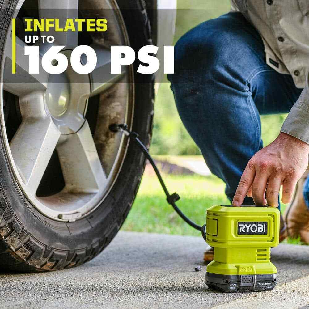 RYOBI ONE+ 18V Cordless High Pressure Inflator (Tool Only)