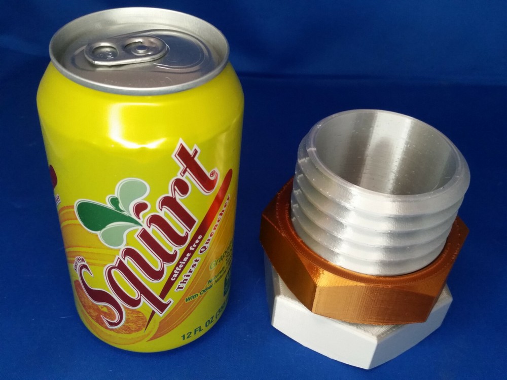 Handmade Nut and Bolt Pen/Pencil Cup