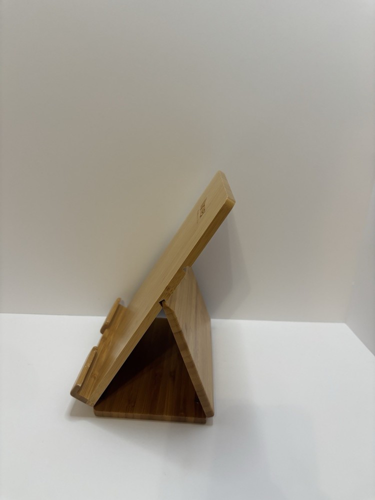 Norwex Branded Bamboo Tablet Stand No Box Never Used