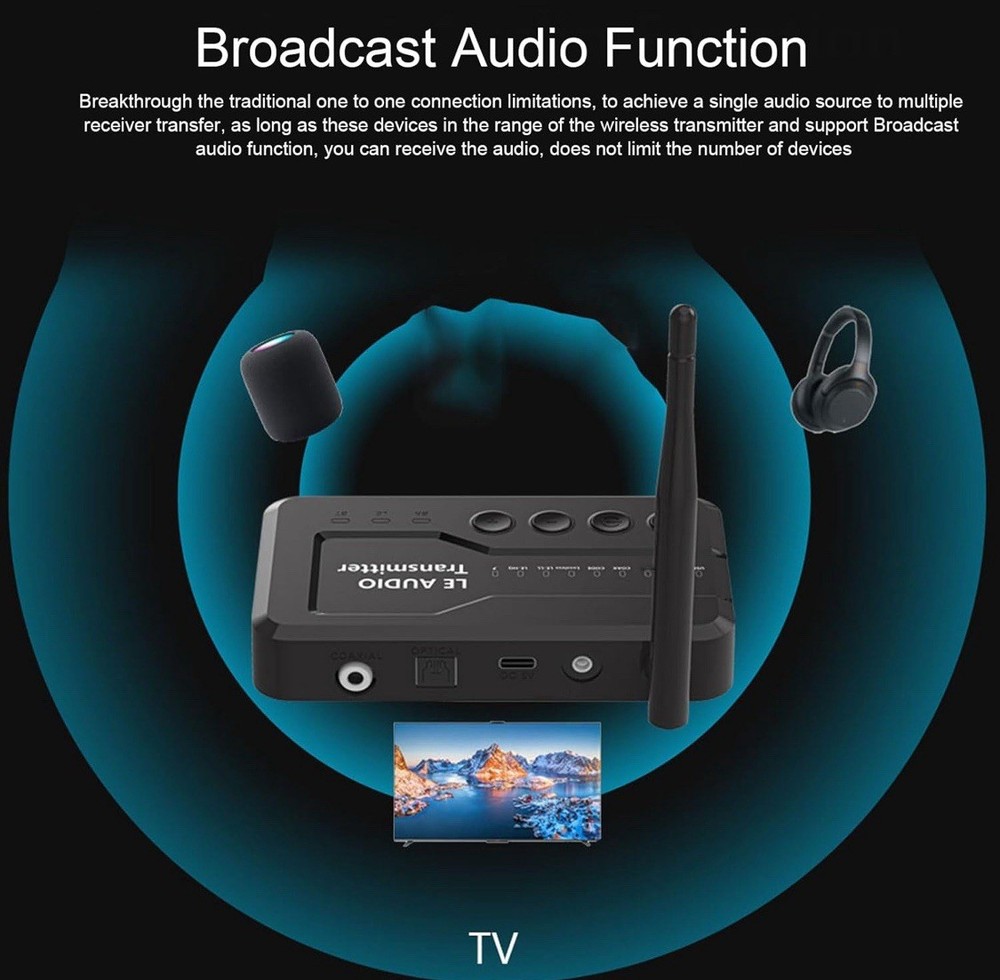 LE AUDIO Multi Functional Transmitter