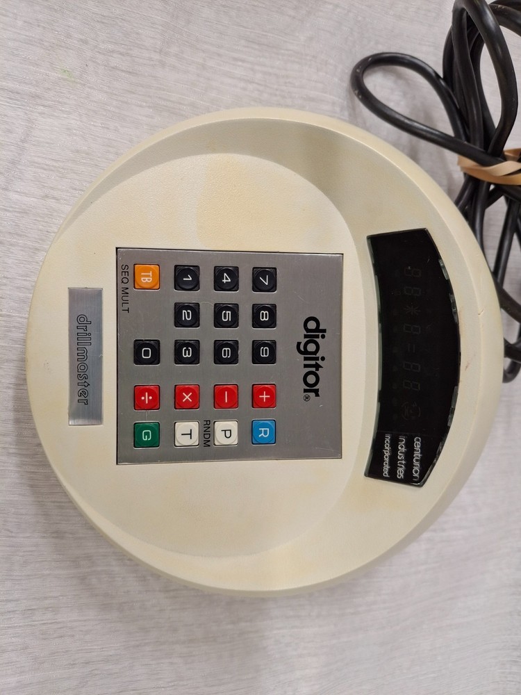 1974 Centurion Dedicated Educational Computer Digitor in Box AS IS See Desc!