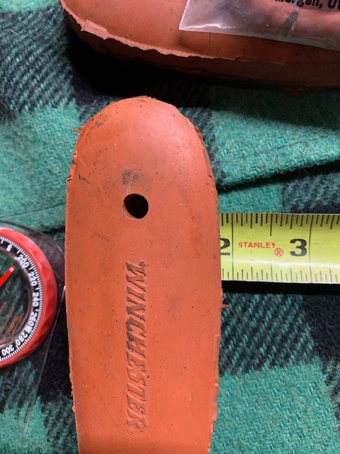 WINCHESTER RED RUBBER BUTT PAD