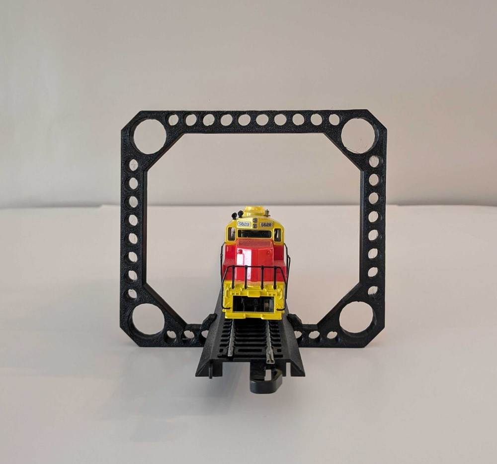 HO Scale Ceiling Hanger Mount Bridge Kit for Single Train Track (10 Pack)