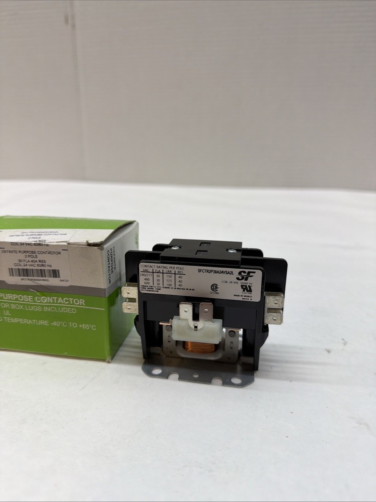 Trane SFCTR2P30A24VSA2L 24V 30A Contactor