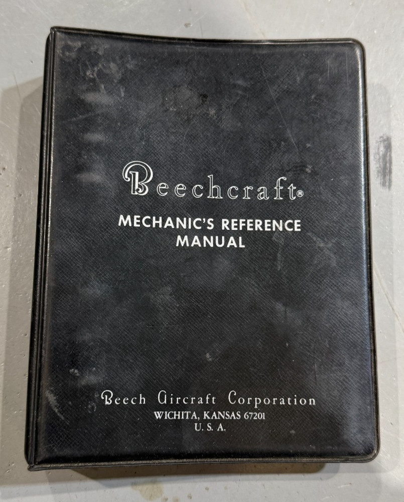 1971 Beechcraft Mechanic's Reference Manual