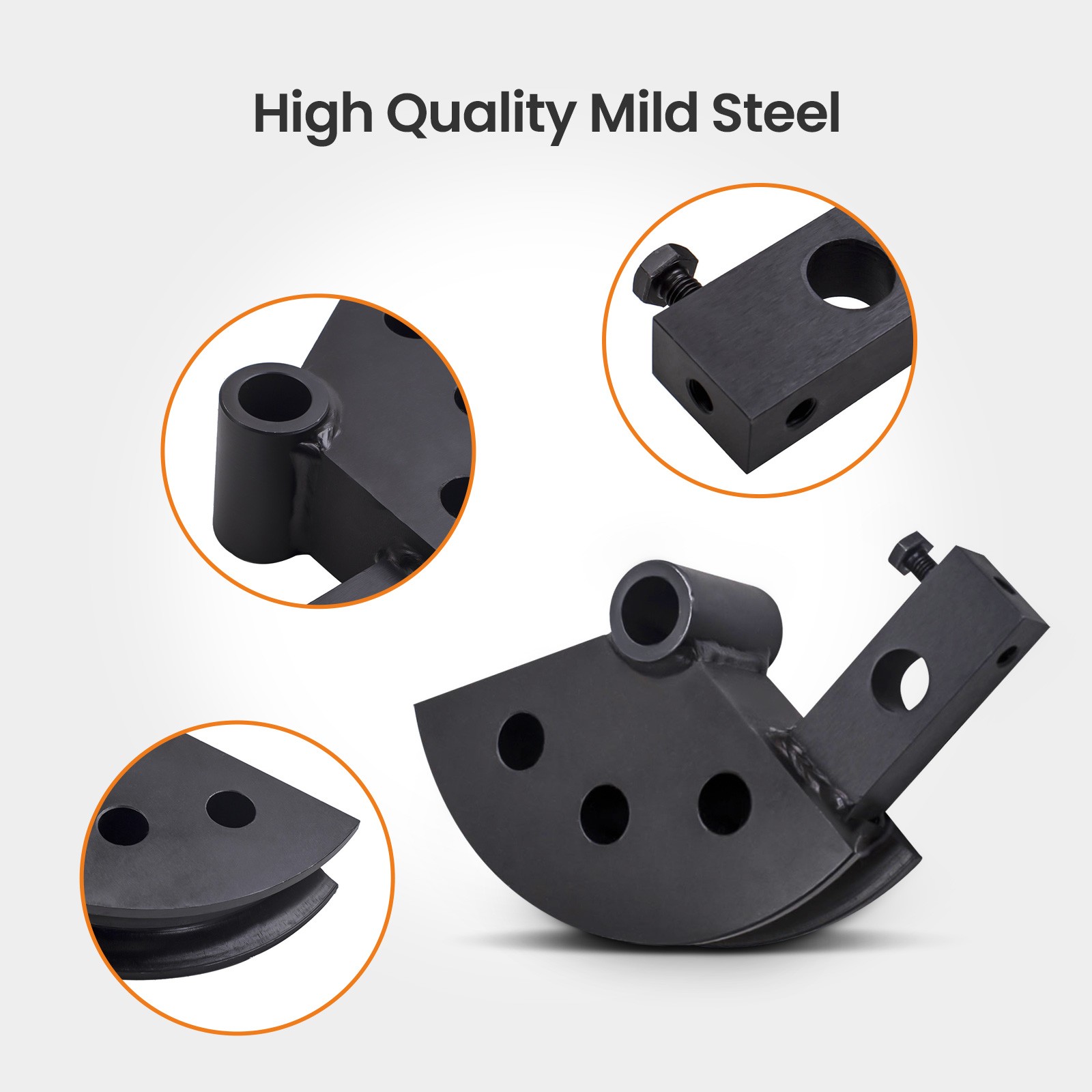 Bender Die Fits For 1-1/2" 1.5 Inch Round Tubing 5" Fan-shaped block welding