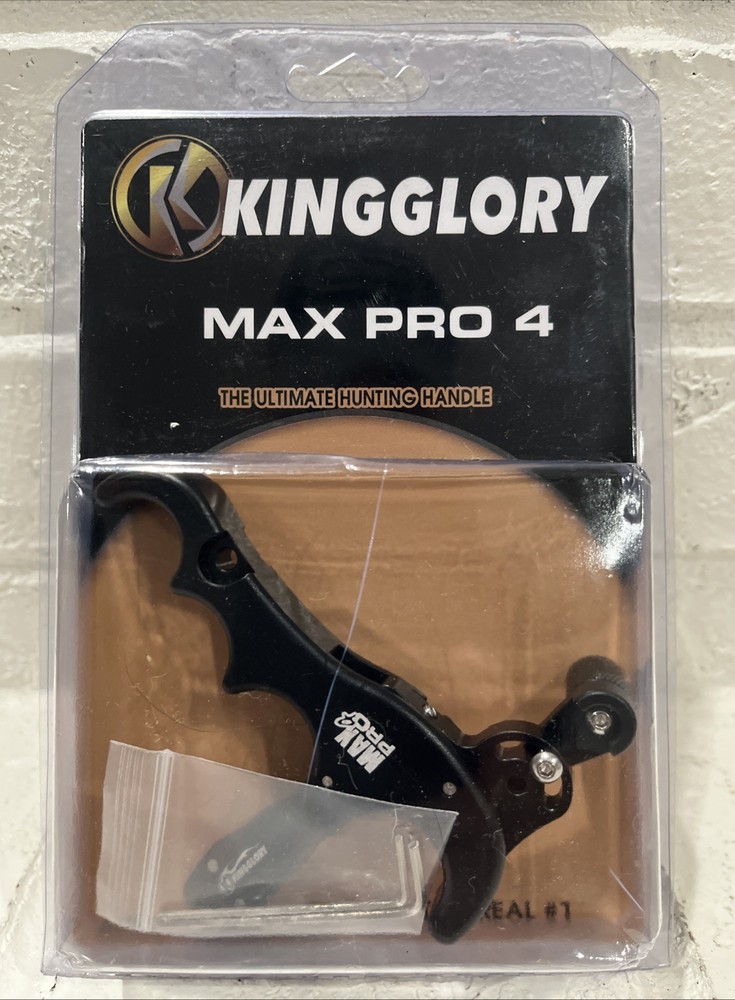 KING GLORY Max Pro 4 Archery Thumb Release - NEW - KingGlory