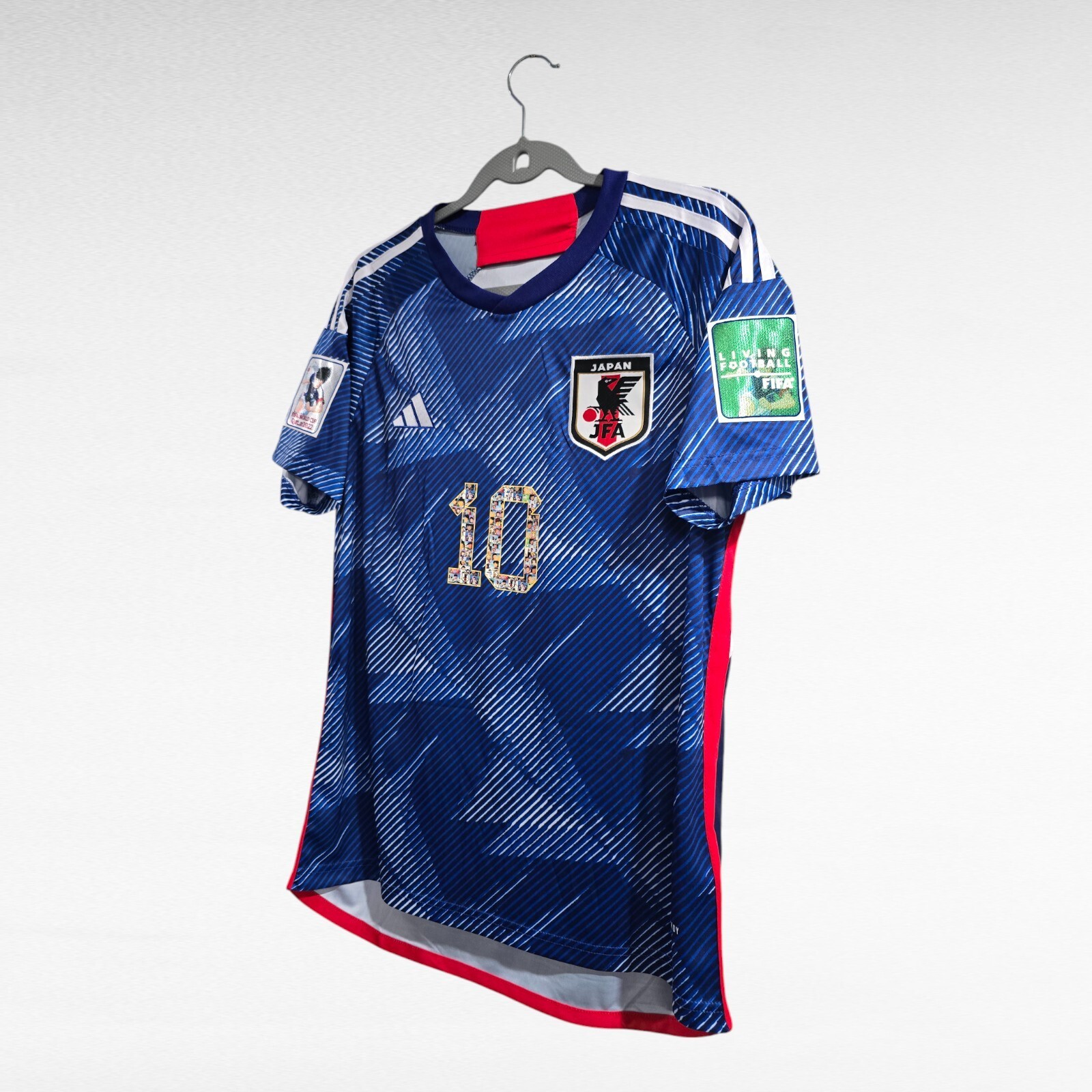 JAPAN HOME NATIONAL TEAM JERSEY - 2022 - CAPTAIN TSUBASA # 10 - MEDIUM