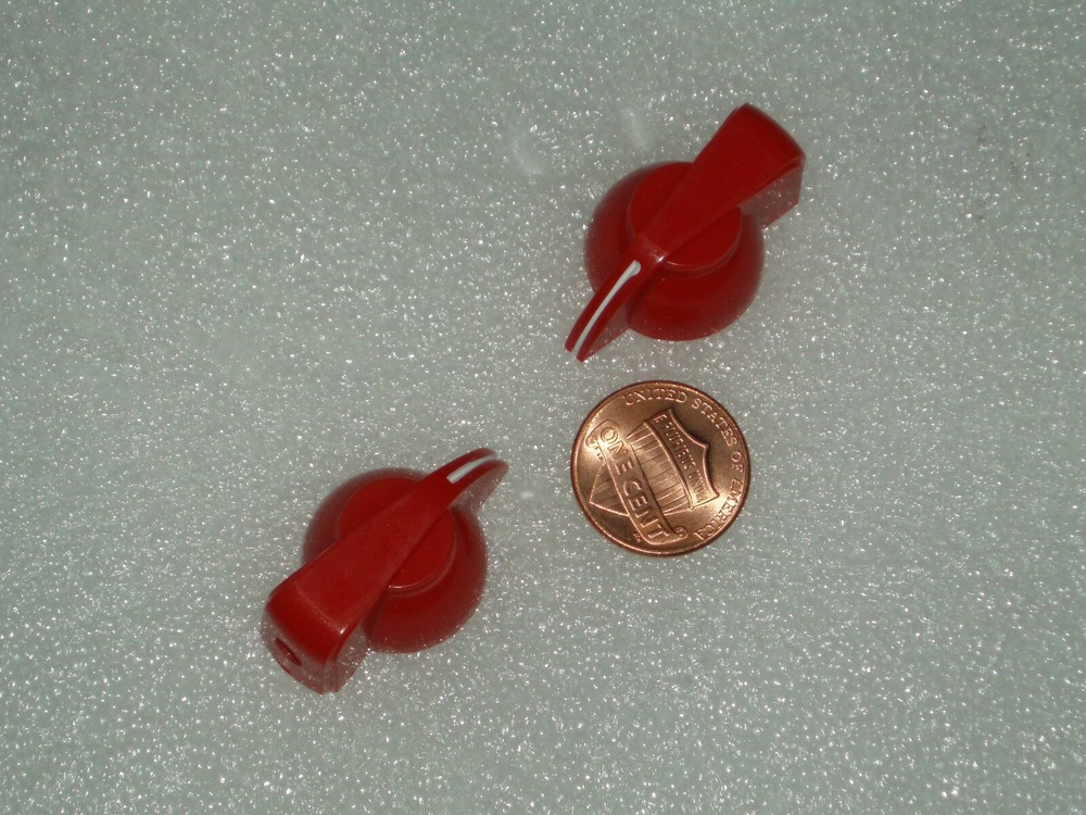 AMECO® AC-1 knob set of 2 - AMECO® part# K-180 red