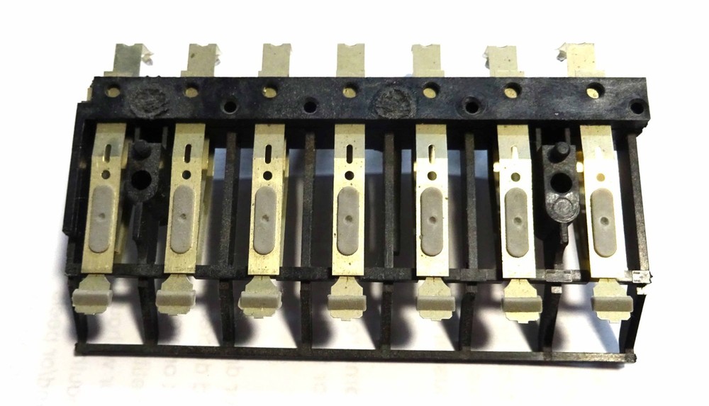 Key Contact Assembly, 7-notes, for 61 note Triton Classic, Extreme, Studio 61 &