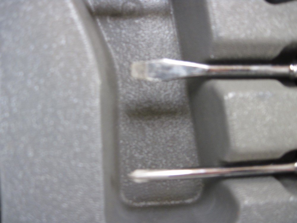 Snap On 8pc Combination Screwdriver Set With Tray Titanium NICE