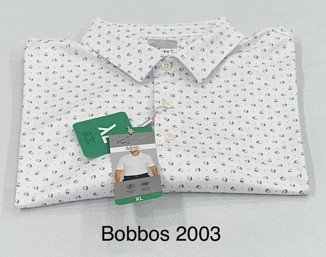 Greg Norman Men's ML75 Short Sleeve 3 Buttons Shirt, White, Size XL