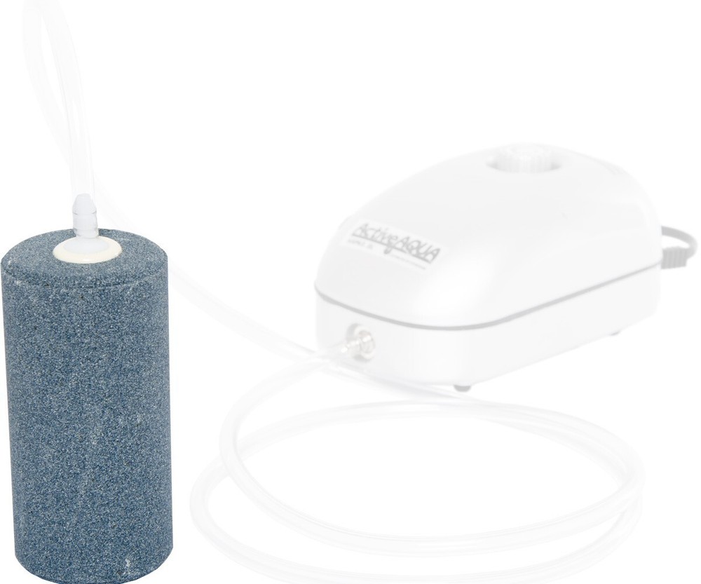 Active Aqua Air Stone, Cylinder, Large, 2" x 4" x 1/4" - oxygen diffuser