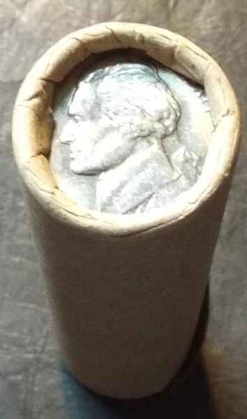 1990-D Uncirculated JEFFERSON NICKEL ROLL 💥💥💥💥💥💥💥💥💥💥💥💥💥💥💥💥💥💥💥