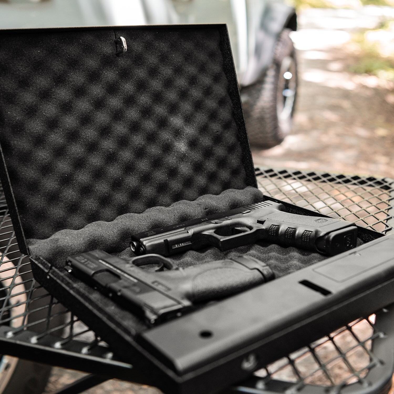 RPNB Portable Security Safe Quick-Access Safety Device w/ Quick， New