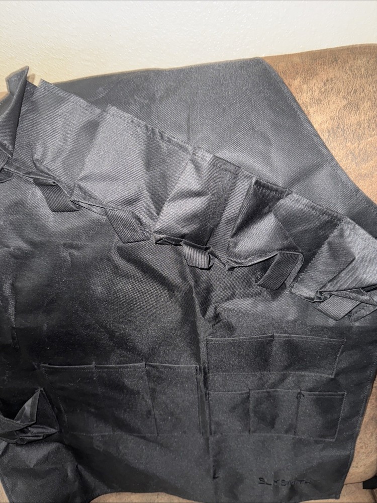 Black Apron 6 Can Holder