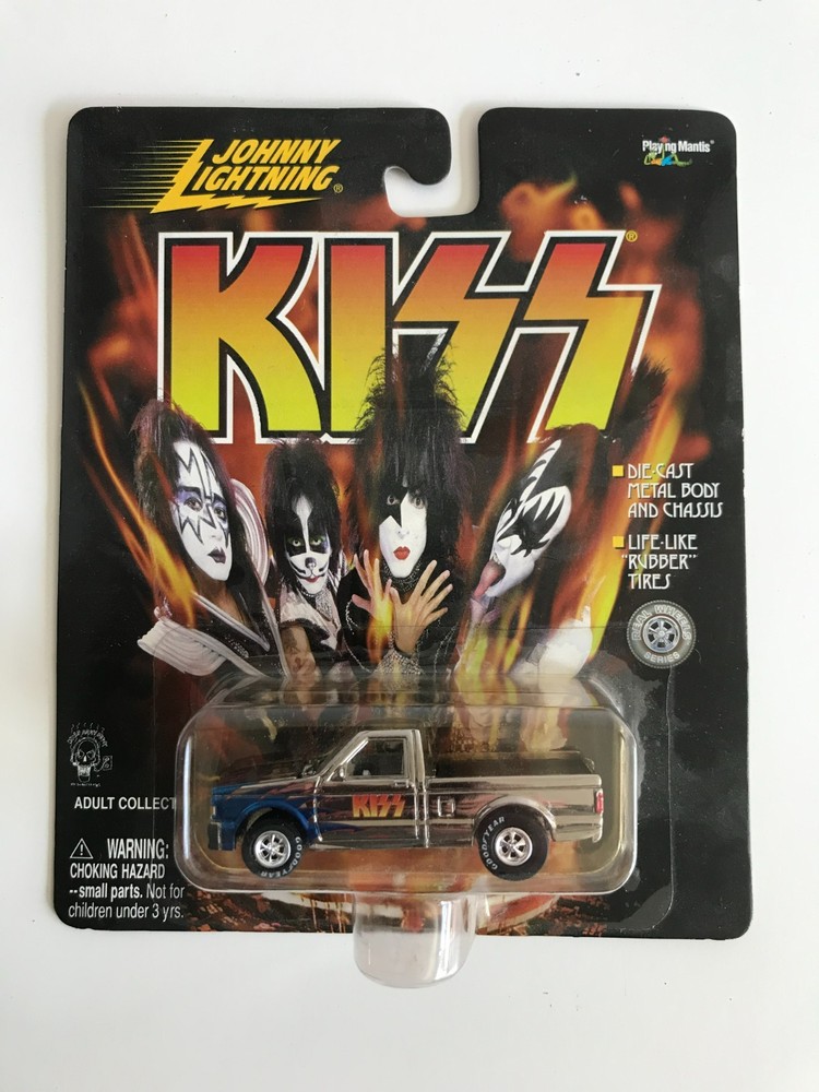 Johnny Lightning Kiss 1991 GMC Syclone Silver Truck, sealed package