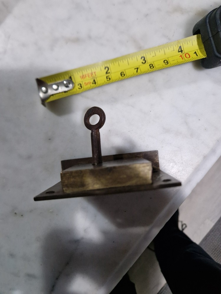 Vintage Working Lock With Key