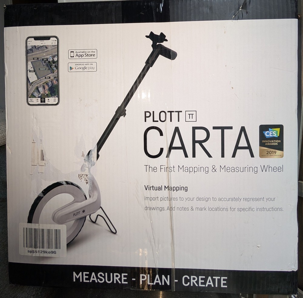 plott Carta mapping/ measuring wheel