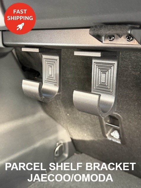 Parcel Shelf Hooks  (Pair) for Omoda/Jaecoo – Boot Storage Accessory