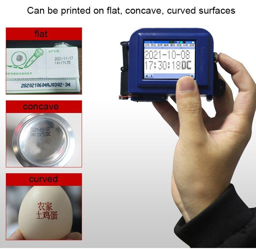 Mini QR code Date Packaging Bag Bottle Cap Inkjet Printer Smart Inkjet Printer