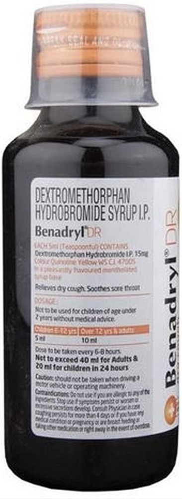 Benadryl DR Syrup 100 Ml
