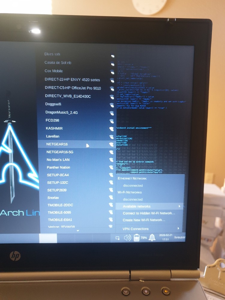 Linux BlackArch Slim 2023.05.01 64-bit Bootable Live and Install USB Flash Drive