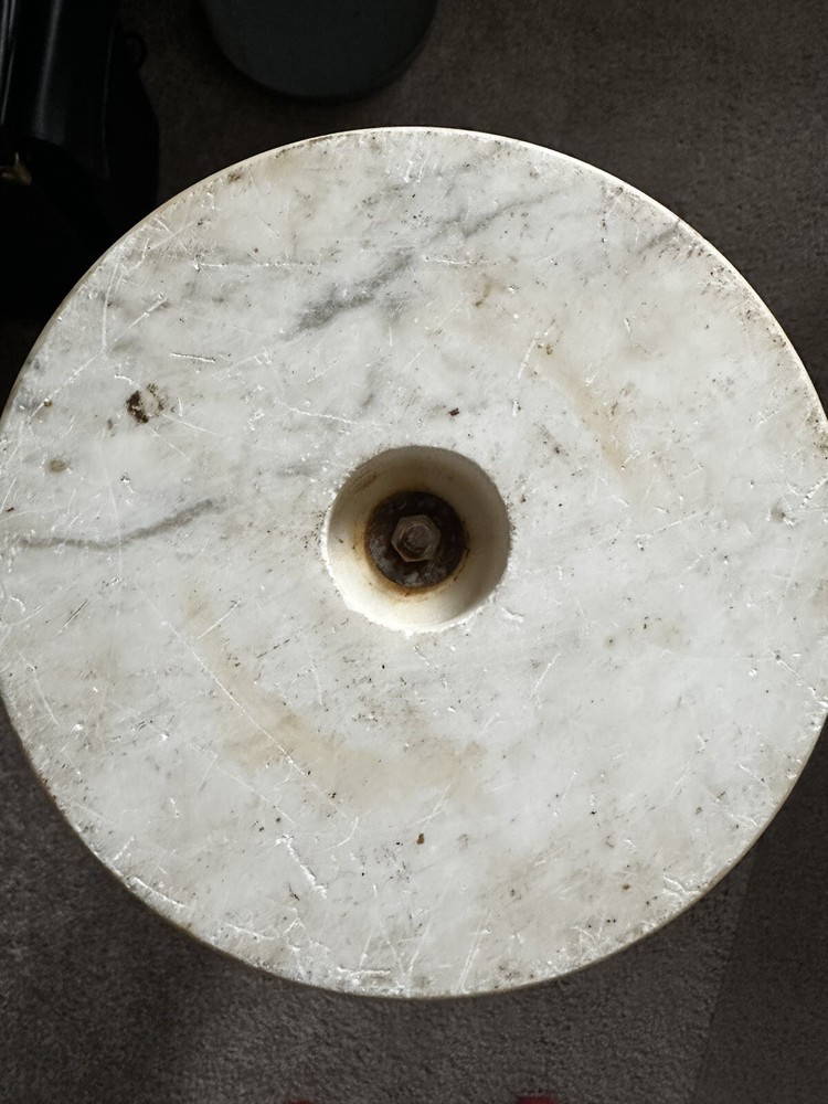 Vintage Marble Planter Stand
