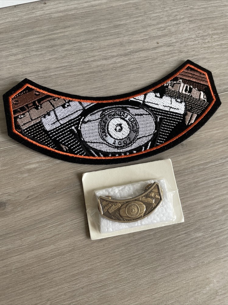 Harley Davidson 2007 HOG Patch and Pin
