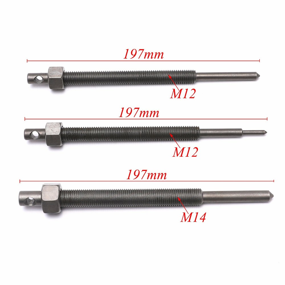 12pcs Pilot Bearing Pullers Bushing Gear Extractor Motorcycles Remover Tools Set