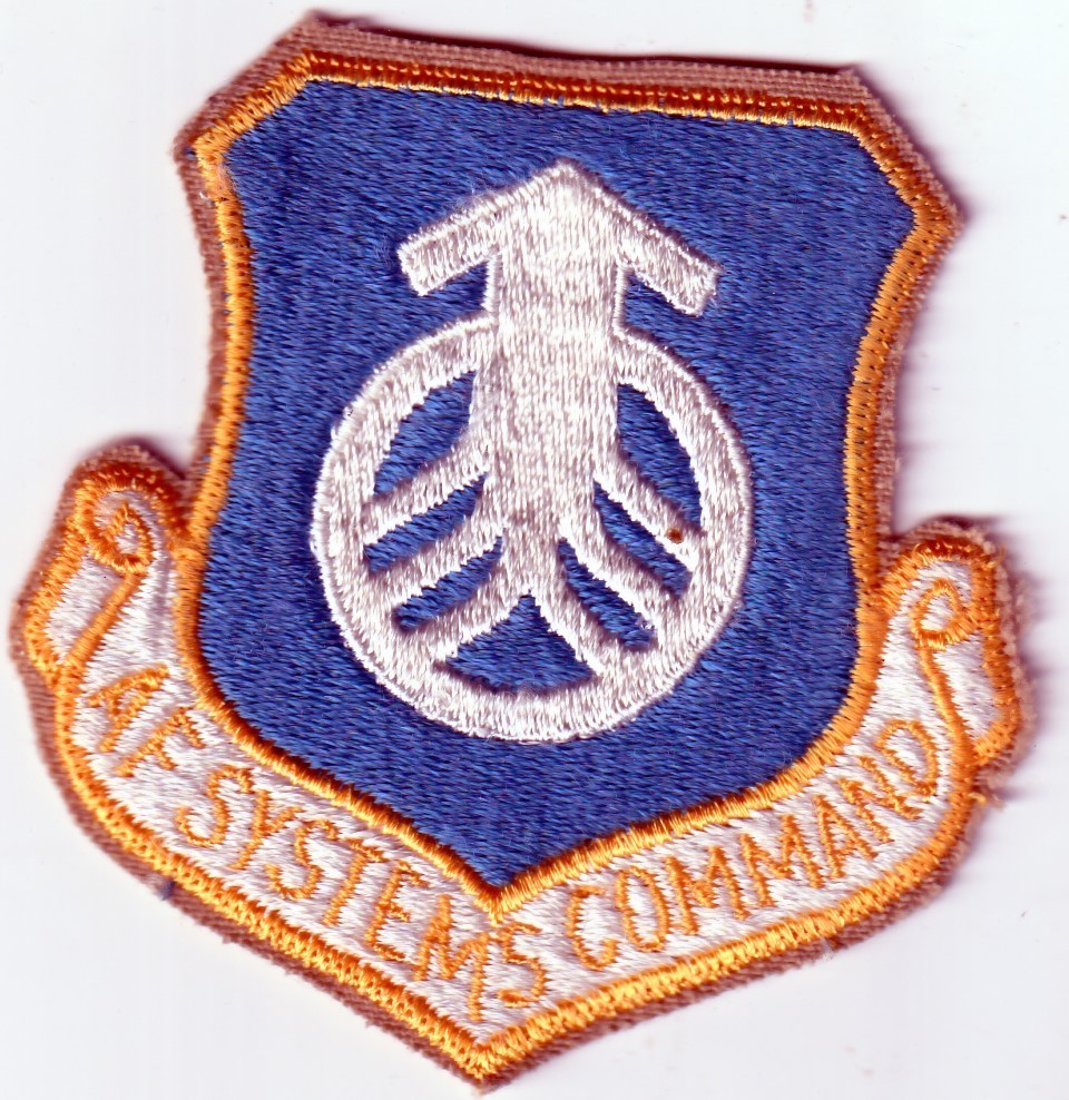 USAF AIR FORCE SYSTEMS COMMAND Andrews AFB Maryland patch