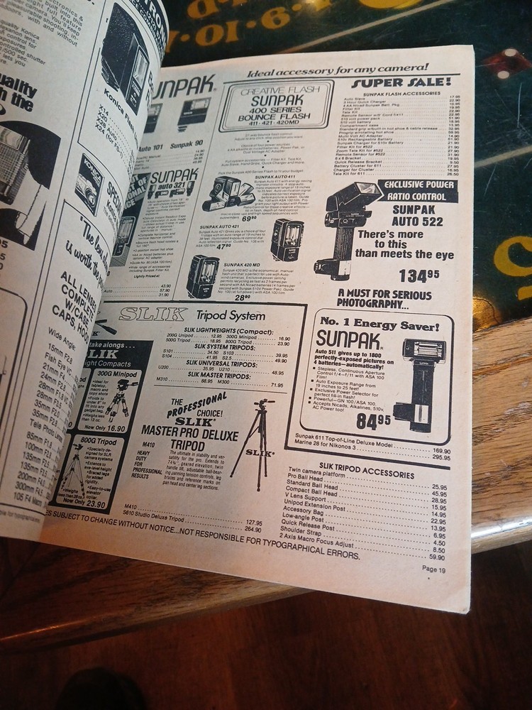 VINTAGE HONEST ABE'S FOCUS ELECTRONICS ELECTRONICS CATALOG