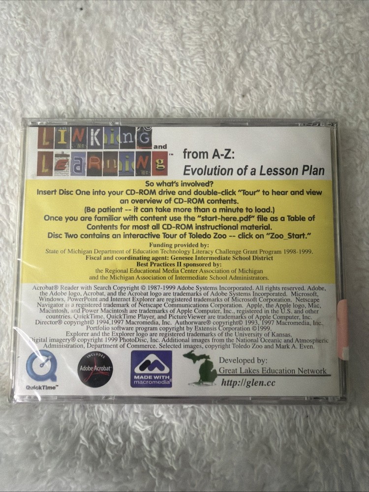 Linking & Learning A-Z Best Practices Technology Integration II Vtg PC CD ROM