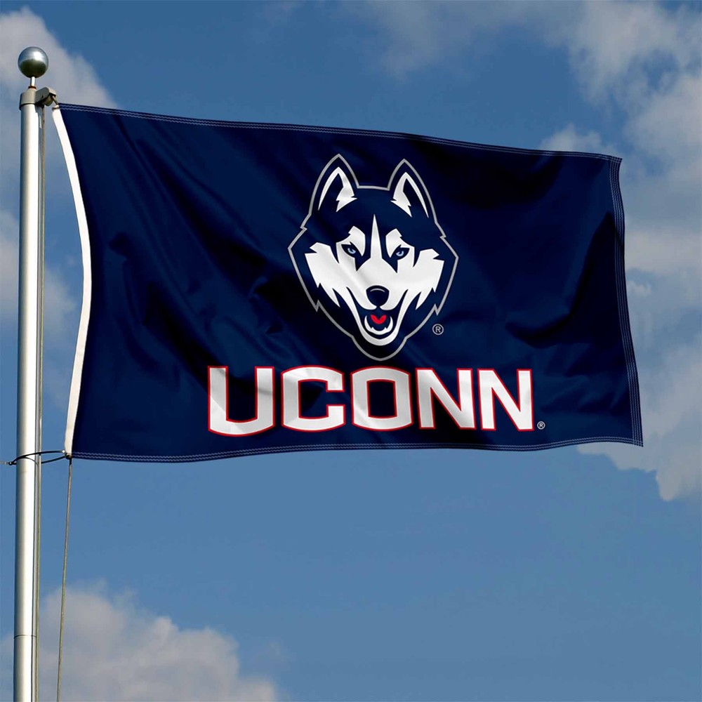 Connecticut Huskies Flag Large 3x5