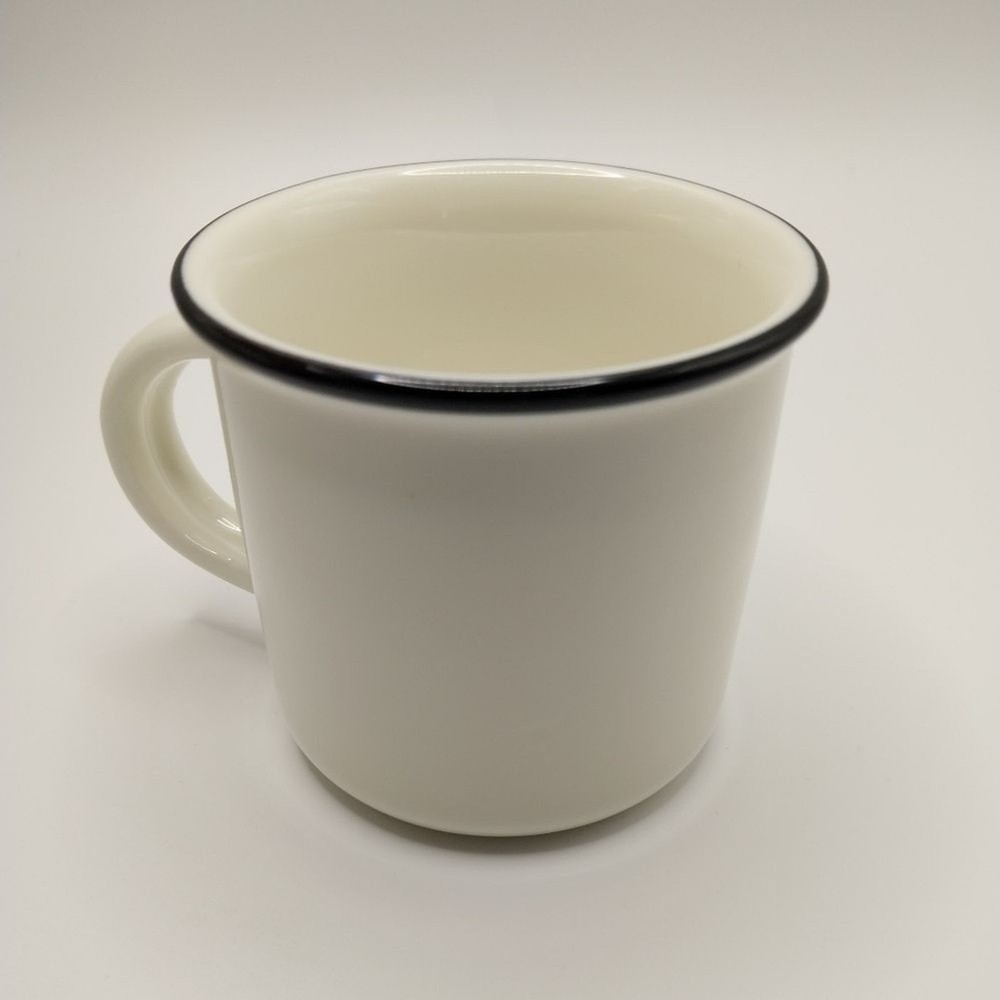 Winter Themed White and Blue Mug