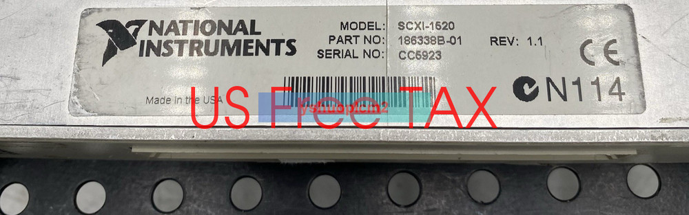 NATIONAL INSTRUMENTS SCXI-1520 Tested intact