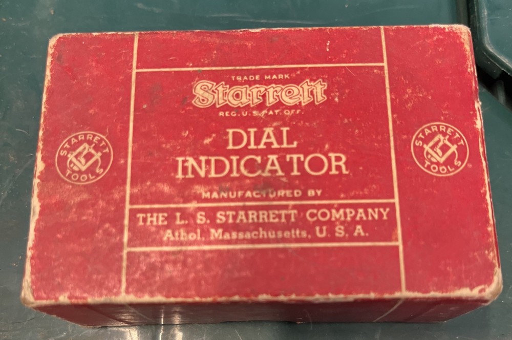 Starrett 196B Dial Test Indicator Only W/box. ( P )