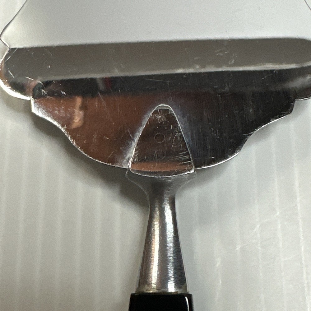 Vtg Bakelite Handle Cake /pie Server Multi Color Handle German Art Deco