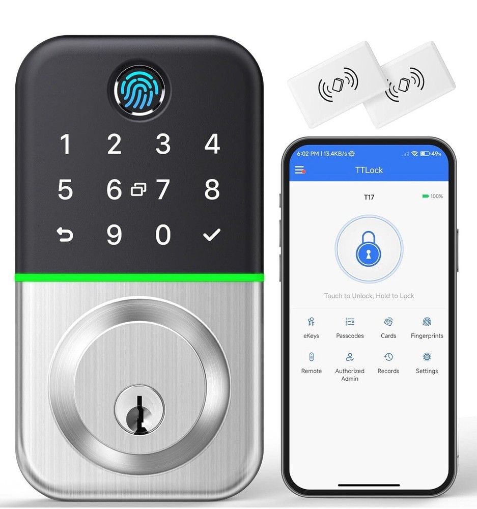 Keypad Deadbolt Smart Door Lock