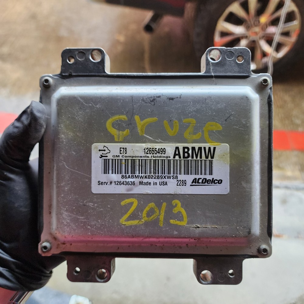 2012 2015 Chevrolet Cruze Engine Control Module Unit Ecm 12655499