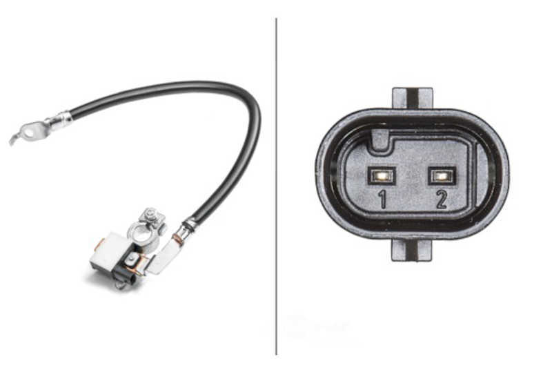 Battery Current Sensor fits 2016-2018 Ford Focus  HELLA