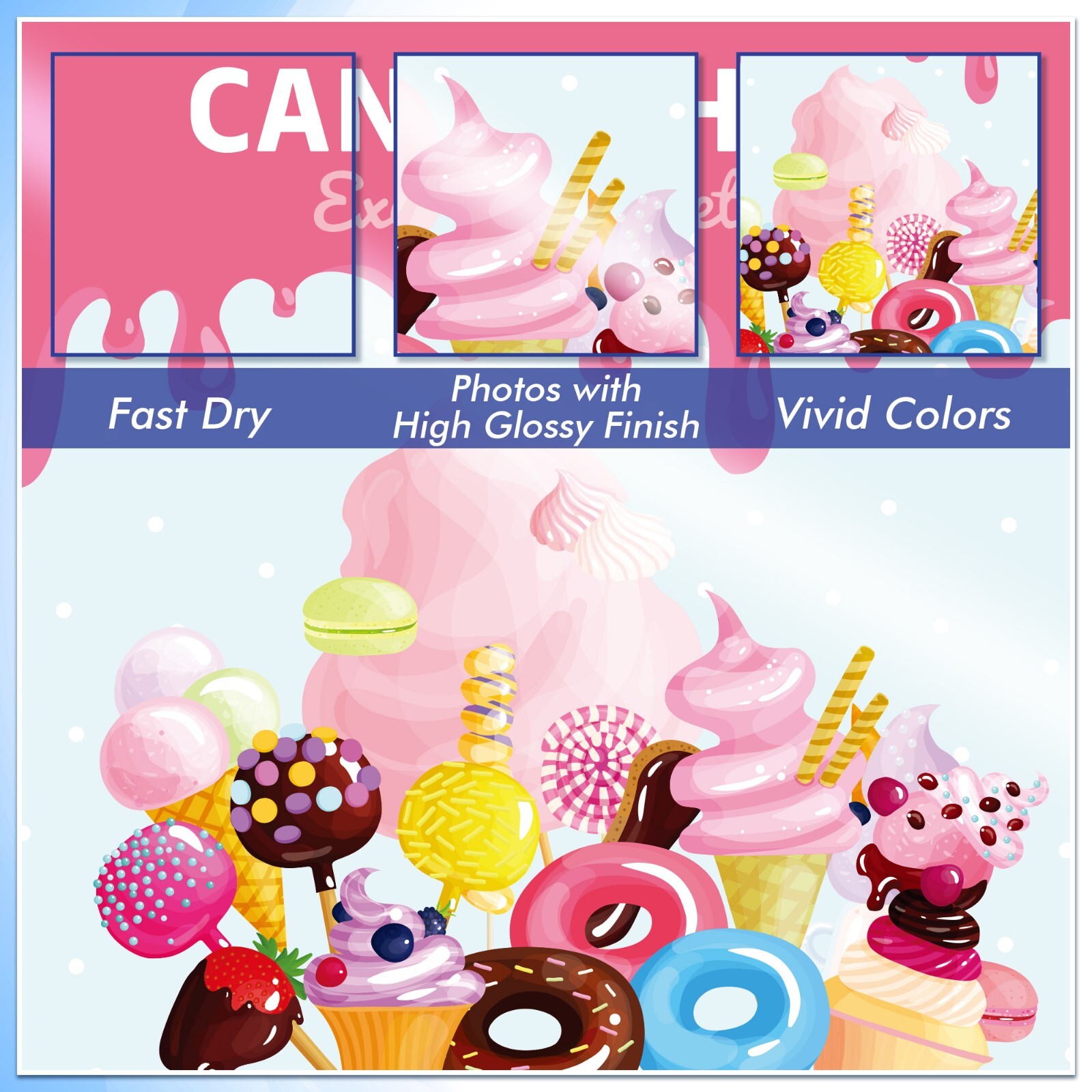 300 Sheets Koala Glossy Printer Paper 8.5x11 30lb 115g Thin Inkjet Photo Paper