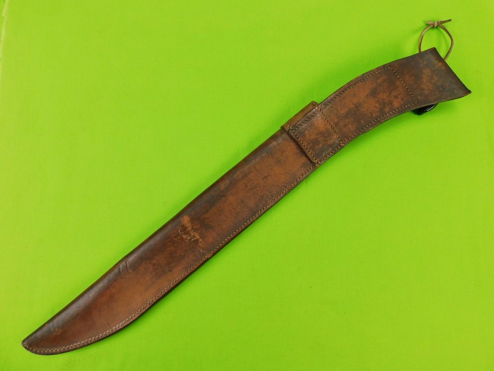 US WW2 OSS Machete Fighting Knife w/ Sheath