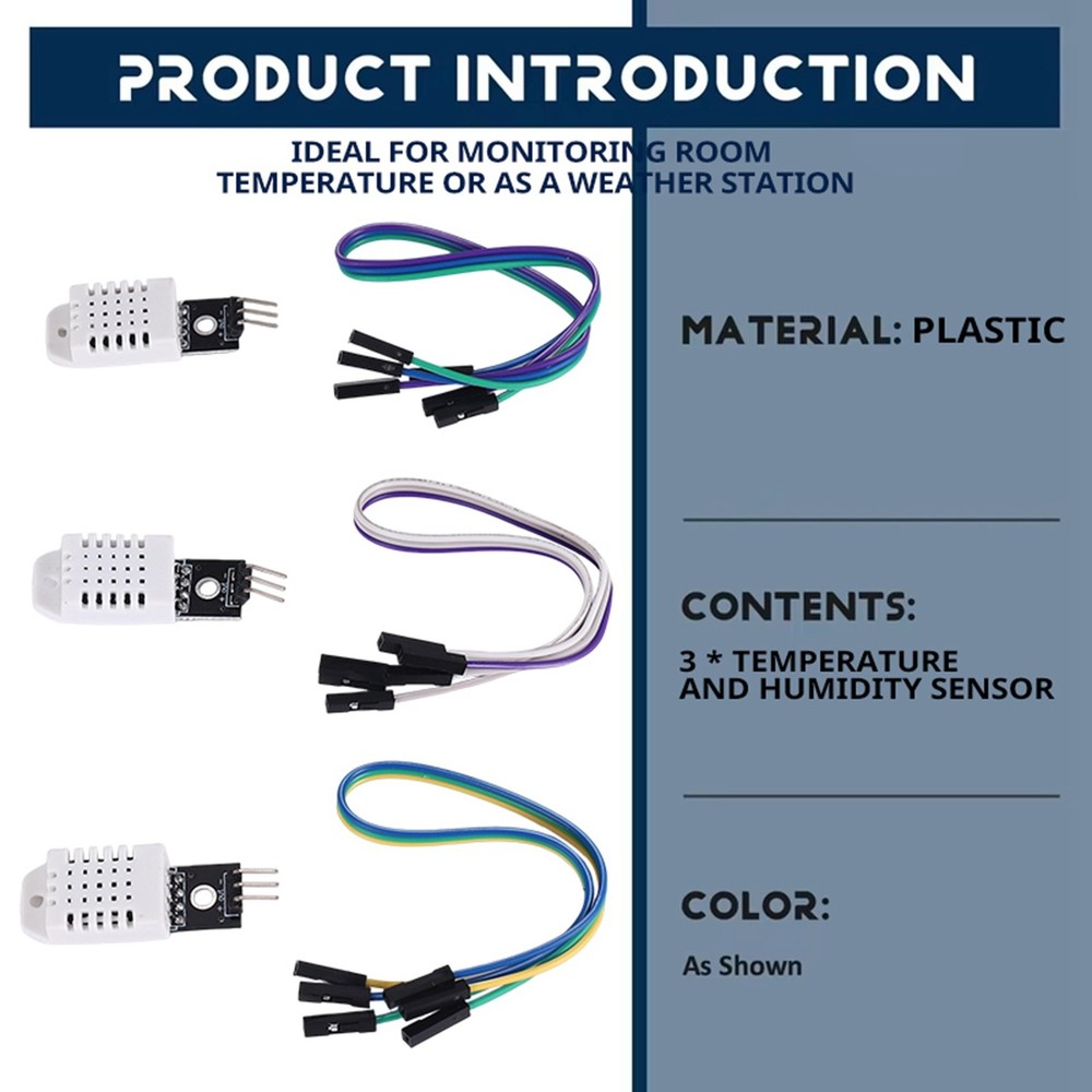 3Pack for for Temperature and Humidity Sensor Module with4194