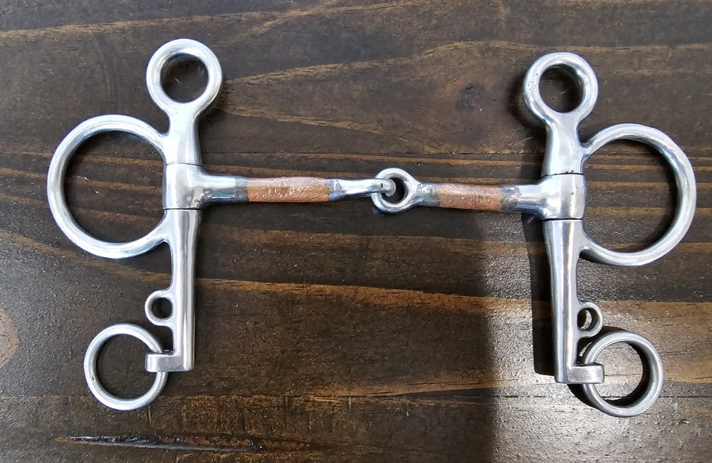 Copper Mouth Pelham Horse Bit