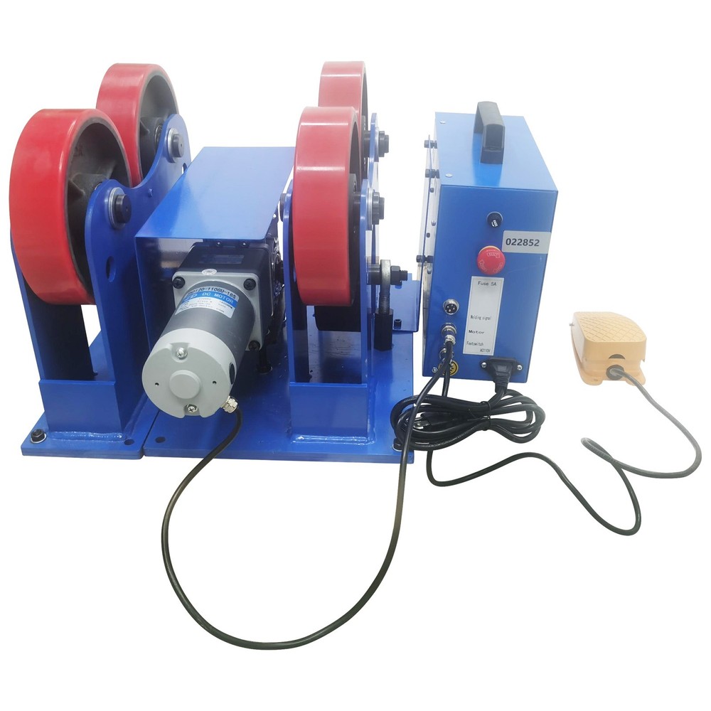 2200lbs Welding Turning Roller Welding Rotator Timer-Controlled 1.97''~23.62''