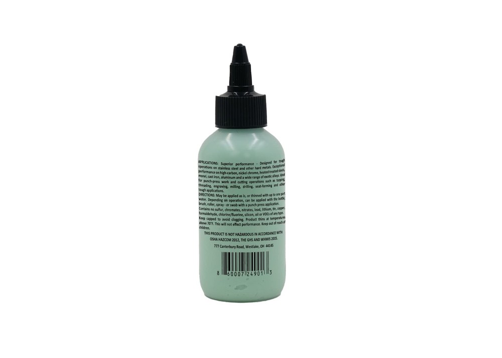 All-Purpose Metalworking Compound 4oz - Water-Based Cutting Fluid for Drilling,