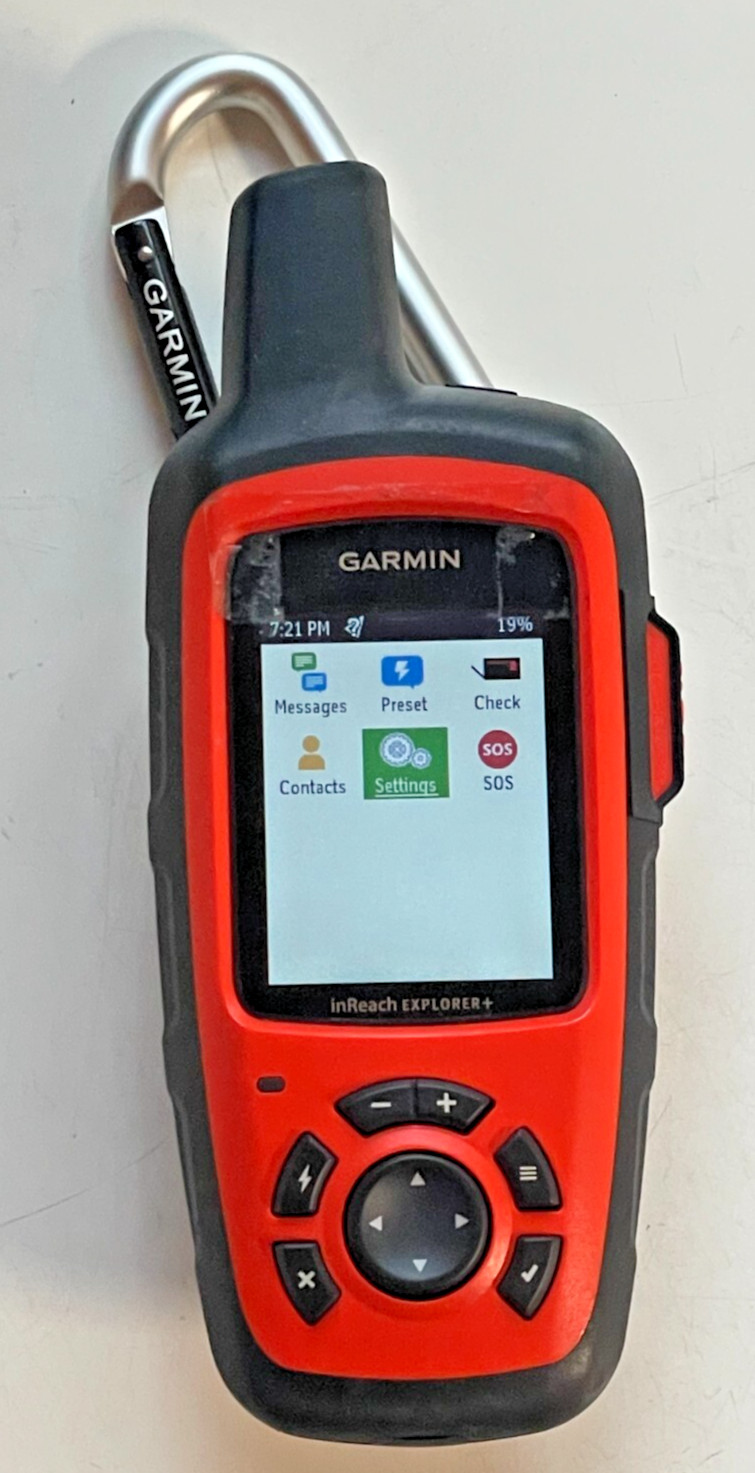 Garmin inReach Explorer Plus Handheld Satellite Communicator & GPS Navigator