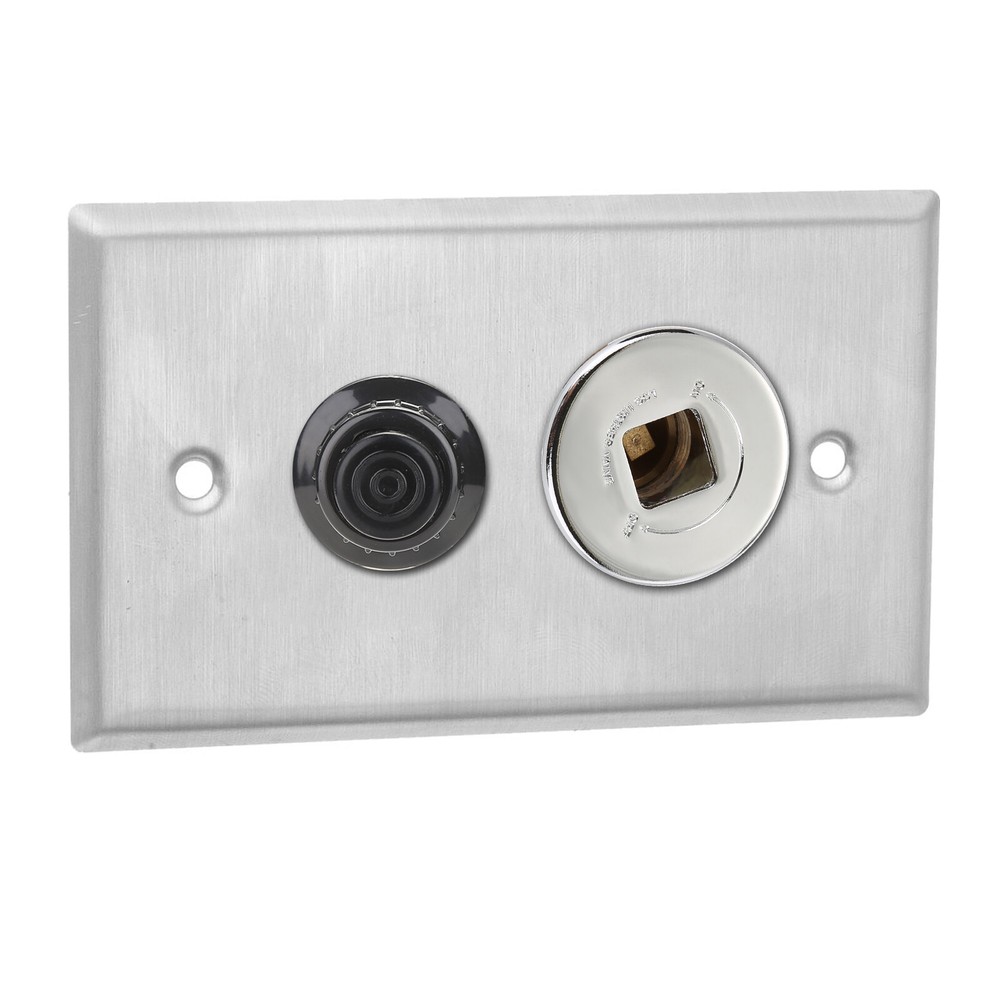 Burner Fire Pit Igniter, Push Button Ignition Kit with 2 Outlet and Ground Wire